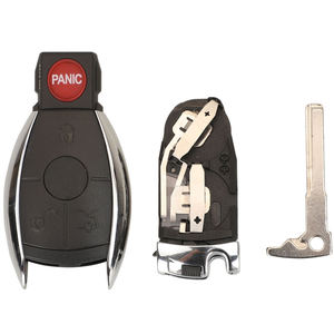 3 4ปุ่ม keyless Go ENTRY เคสกุญแจรถรีโมท W203 W210 W211 AMG W204 C E S ฝาครอบกุญแจสำหรับ Mercedes Benz