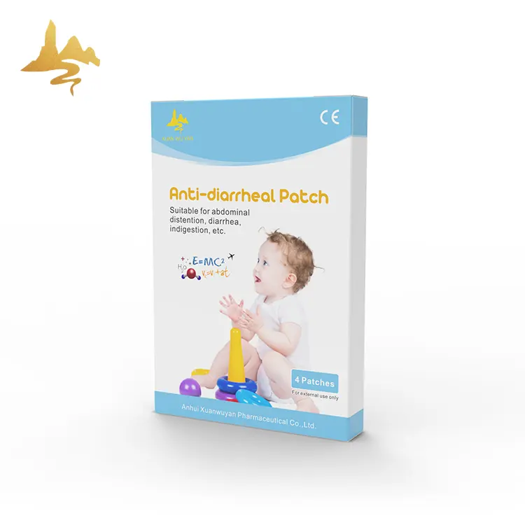 Trend produkt Kinder gesundheitspflege Natürliches Kräuter pflaster Anti Diarrheal Patch