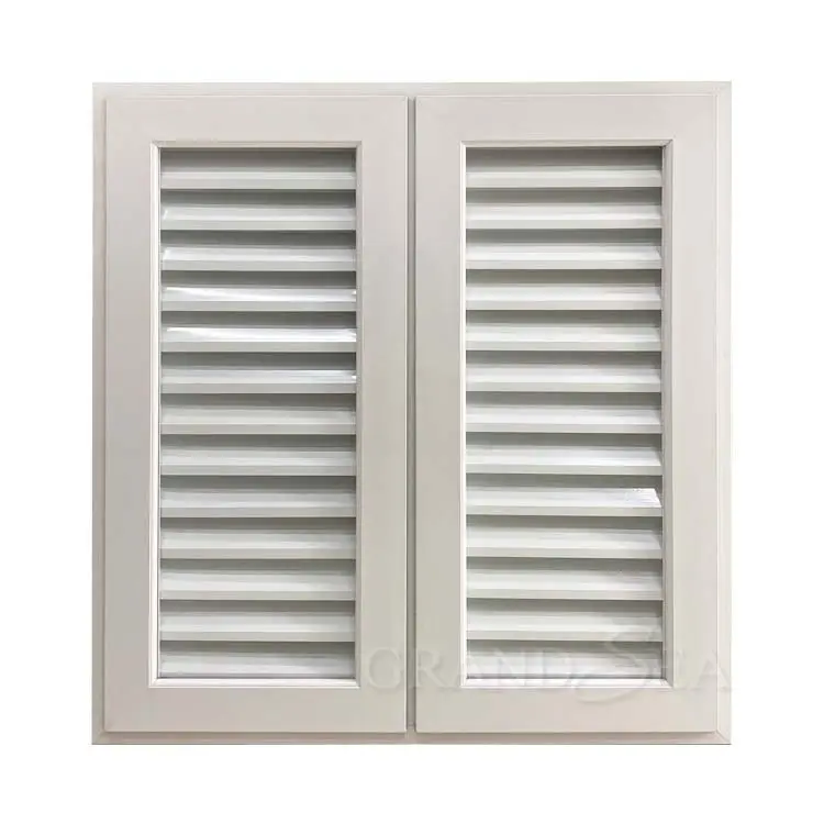 Italian Aluminum Naco Window Built In Louvres Frame Aluminium Louver Casement Windows