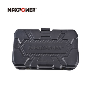 Maxpower 3/8インチドライブホームハンドツールメカニックキット1/4インチ12ポイントソケットセット - Product Image 2