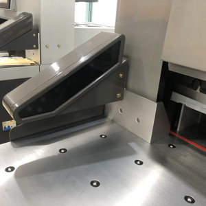Stokta U-H670T giyotin kesici kağıt kesme makinesi hidrolik kağıt kesici - Product Image 5