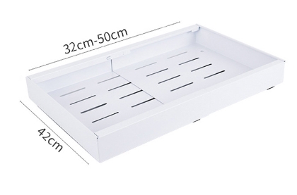 profondeur 42 cm largeur 32-50 cm Blanc