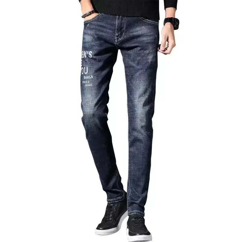 OEM new model private label jeans pent style custom jeans for boys