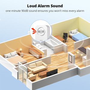 KERUI Water Leakage Alarm Detector 90db Voice Wireless Water Leakage <strong>Sensor</strong> Battery Version for Home <strong>Use</strong> Water Leak Alarm - Product Image 5