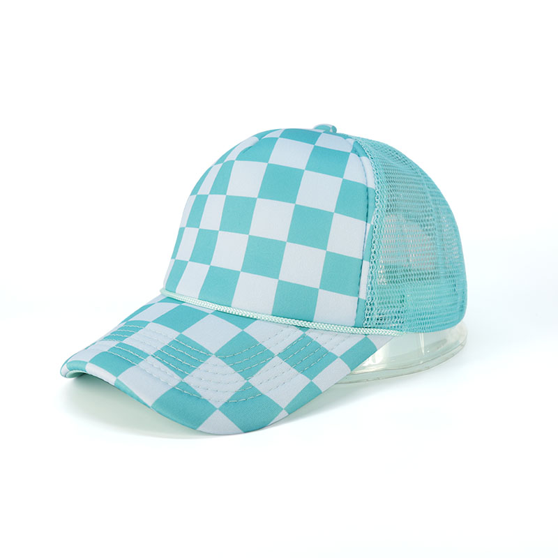 Sky Blue front checkered