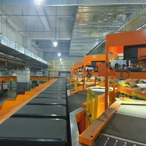 Sistema de clasificación de paquetes de velocidad ajustable, clasificador de cinta cruzada Transportador de Gravedad eficiente personalizado para almacenes logísticos - Product Image 3