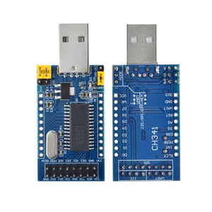 CH341 Ein Programmierer USB zu UART IIC SPI I2C Konverter Parallel anschluss Konverter Onboard Betriebs anzeige Lampen platinen modul