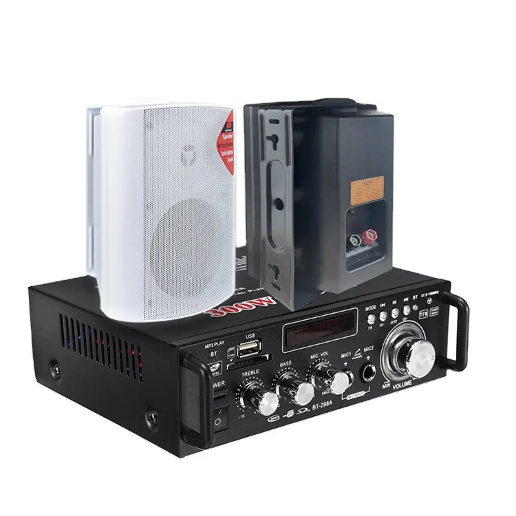 VA-GF600/Py50 Draadloze Eindversterker Mini Kleine Eindversterker 12 Volt 220V Home Cinema Speakers Klein