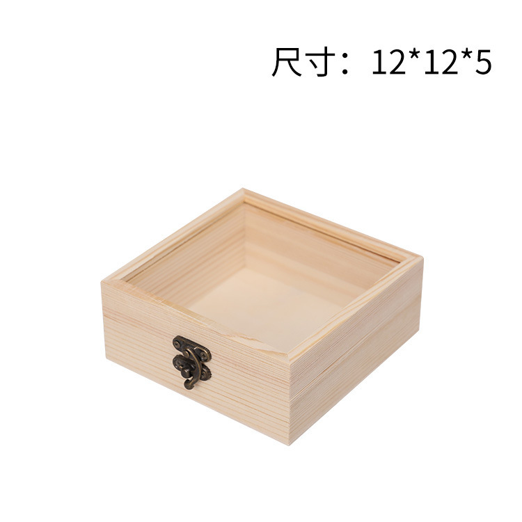 Tapa abatible de vidrio 12*12*5