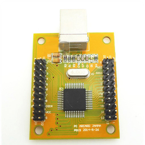 2 Players Zero Delay Arcade USB Encoder PC to Joystick MAME &amp; 5 Pin + Sanwa Type Push Buttons for <strong>Raspberry</strong> <strong>PI</strong> Retropie Project