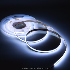 Tiras de LED industriales 24V 320 COB, Control remoto USB, 8mm, cuerdas de luz NFC cortables de cobre para exposición de museos, iluminación de 4000K