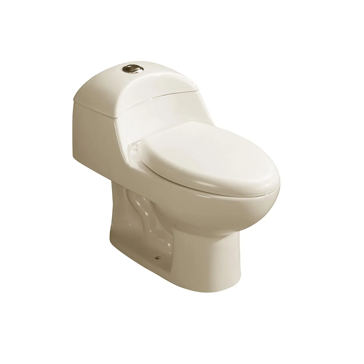 Bathroom Toilet One Piece Sanitary Ware Bone Black Color Commode WC Bowl Water Closet Ceramic