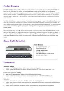 L3-Management-Netzwerk-Switch mit 26 Ports 2x100G Uplink 24x10G SNMP QoS POE VLAN für den industriellen Einsatz - Product Image 3