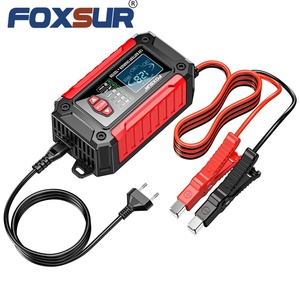 FOXSUR Battery Charger With Battery Analyzer <strong>2</strong> <strong>in</strong> <strong>1</strong> 12 Volt 6A Portable Battery Charger - Product Image 2