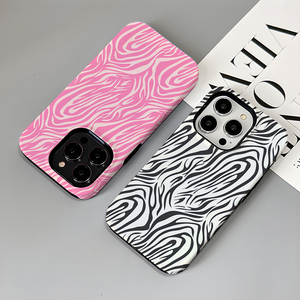 2合1 TPU电脑INS时尚设计外壳适用于iPhone 11/XR/13/15 Pro Max升华薄膜手机外壳 - Product Image 1