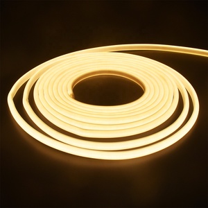 Half Round IP67 Waterproof <strong>Led</strong> Neon Light Strip Cob 480leds/meter Strip 24v 6w Warm White <strong>1700K</strong> 1800K Neon Strip