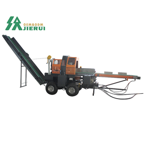 Máquina de Procesamiento de Leña para Carpintería, Procesador Hidráulico de 30T con Transportador, Cortadora de Madera - Product Image 3