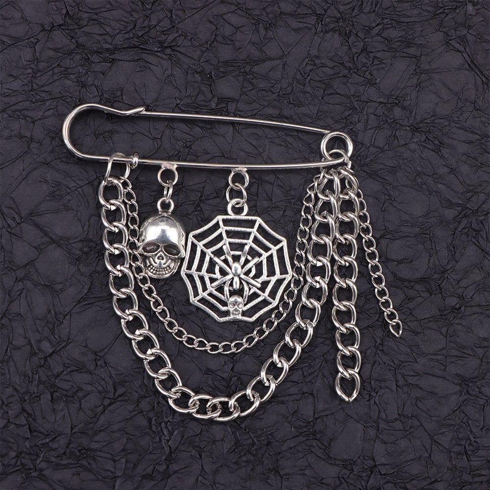 Broche double épaisseur en forme de coeur