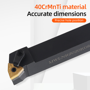 数控车床MWLNR/L 95度外车刀刀架组外切削刀具WNMG刀片车床 - Product Image 2