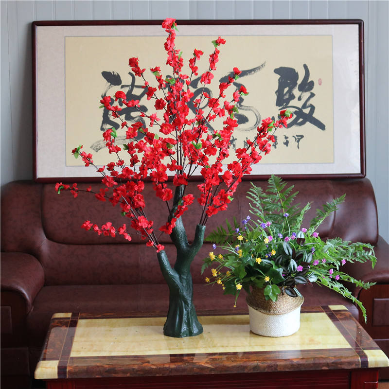 Pièce maîtresse de mariage rouge