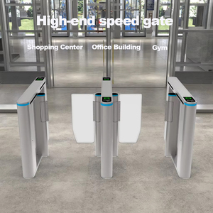 High-End Speed Gate Rfid-Karten zugriffs kontrolle Fast Pass Bürogebäude Bidirektion aler Eingang Ausgang Hochgeschwindigkeits-Drehkreuz tor - Product Image 3