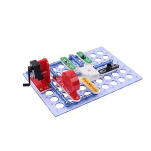Kemedu circuito scientifico Brick Science physical Experiment Electronics Exploration Kit STEM giocattolo educativo per bambini - Product Image 3