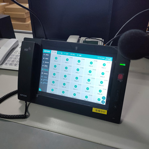 Touch Screen IP Paging Console Phone Multiple Zone Paging <strong>System</strong> with Microphone - Product Image 2