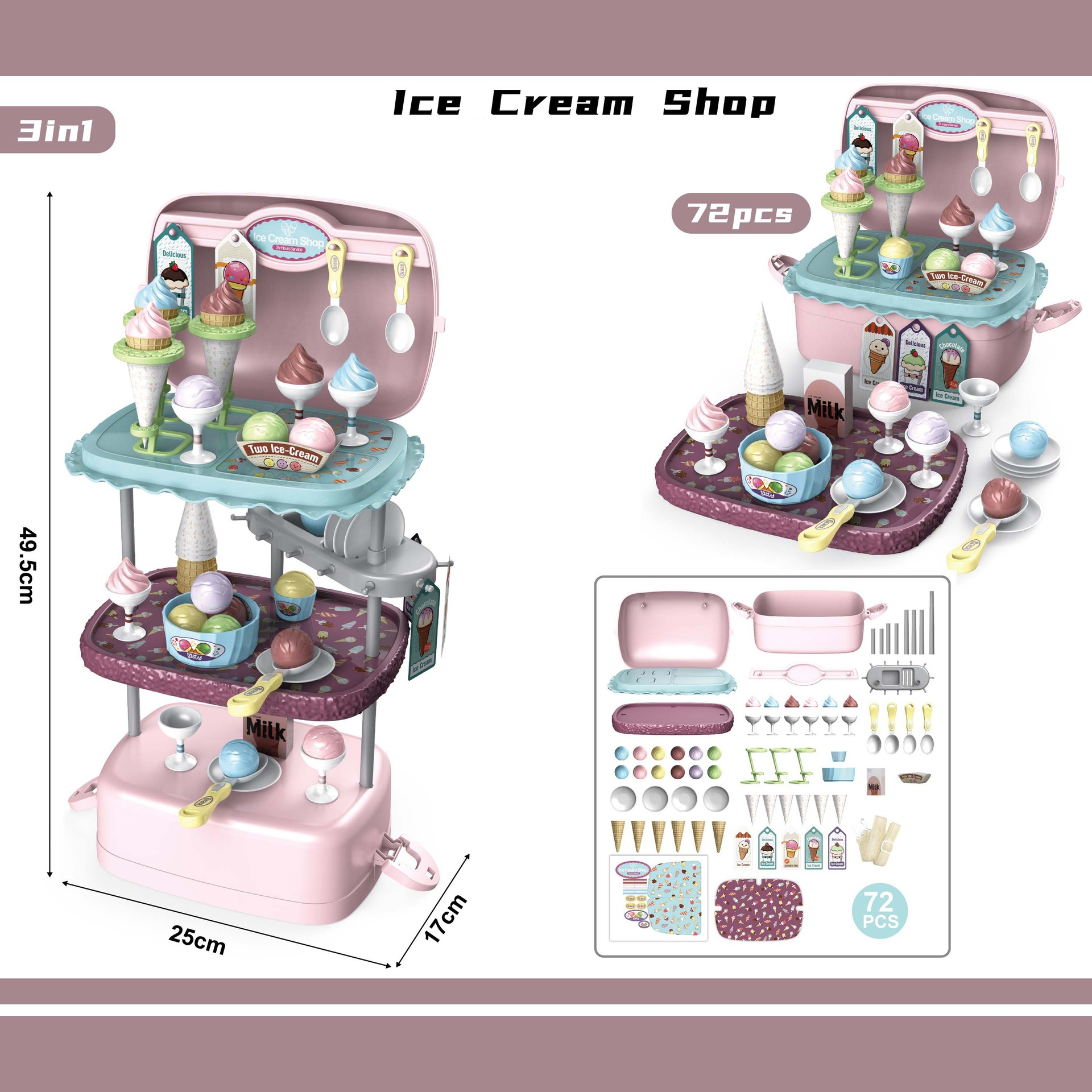 Stockage de la crème glacée