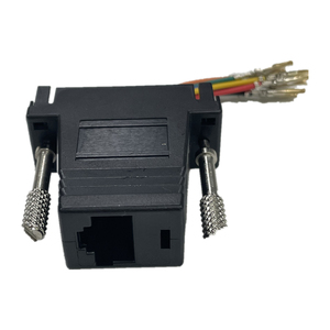 RJ45 a D-Sub Conector de 15 pines RS232 a RJ45 Cabeza de computadora DB15 Hembra Macho a RJ45 a Conector VGA - Product Image 6