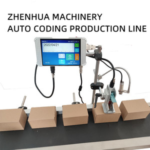 Stampante per marcatura del codificatore di linea ad alta velocità ZHENHUA stampanti a getto d'inchiostro per linea di bottiglie continue industriali - Product Image 5