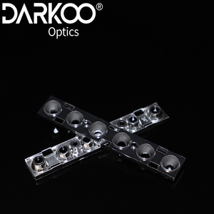 Darkoo光学透镜反射器制造商窄度光反射灯6合1发光二极管反射器