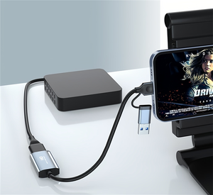 4K 2合1 Type-C USB 3.0至HDMI视频采集卡，用于游戏直播录像机的USB C USB3.0音频视频采集卡 - Product Image 4