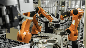 KUKA <strong>Robot</strong> KR 50 R2500 6 Axis Industrial Automatic Handling Equipment With Gripper China Manufacturer for <strong>Loading</strong> and <strong>Unloading</strong>