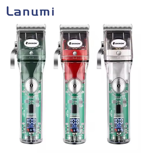 Lanumi SH-2677, профессиональный беспроводной триммер для волос, Регулируемый Электрический USB-станок для стрижки волос из нержавеющей стали, безопасный для гостиниц - Product Image 1