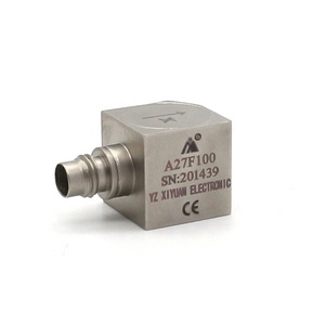 Micro sensore trasduttore di accelerazione delle vibrazioni a 3 assi A27F100 accelerometro piezoelettrico miniaturizzato - Product Image 1