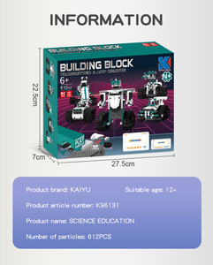 MOC Children's Puzzle <strong>Building</strong> Toy Compatible with Electric TEAM Educational <strong>Programming</strong> APP Programmable Rc Control Robot Toy