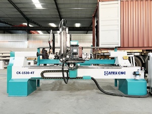 Tornio per la lavorazione del legno CNC ad alta precisione con caricamento e scarico automatico in quattro fasi multifunzione - Product Image 3