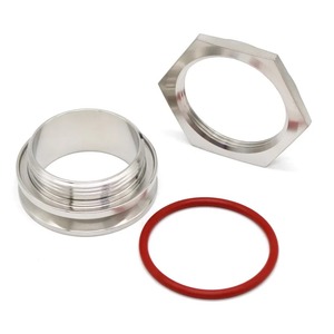 Nhà sản xuất vệ sinh Tri kẹp nối phụ kiện đường ống TC weldless 304 thép không gỉ Homebrew ấm vách ngăn phù hợp - Product Image 5