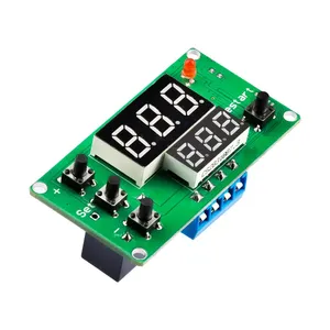 DC12V Dual LED Pantalla digital Termostato Controlador de temperatura Regulador Interruptor Control Relé Módulo de sensor NTC - Product Image 2