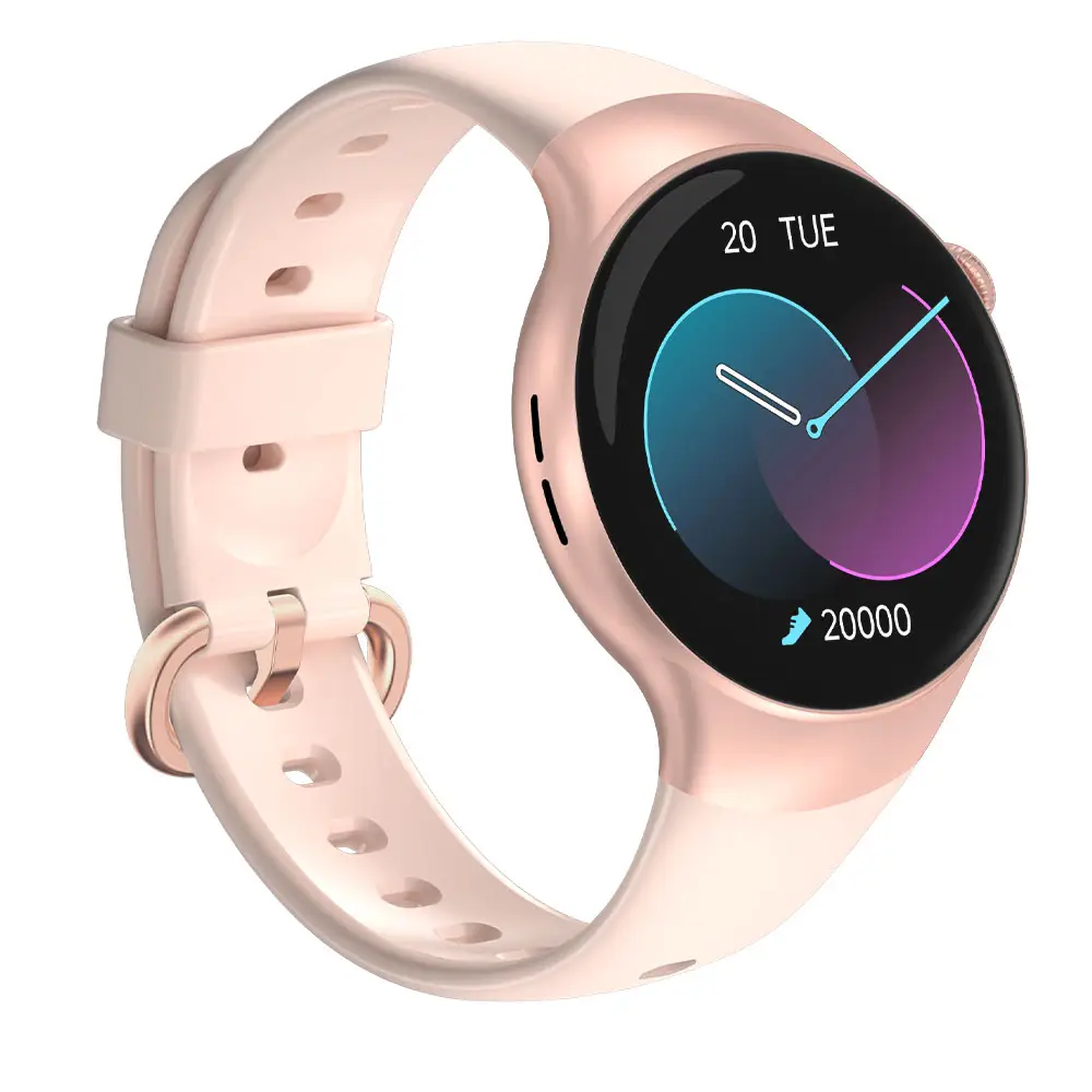 Lc301 novo smartwatch bt, relógio inteligente, conversa, à prova d' água, tela hd, verdadeiro, monitor de oxigênio no sangue, coroa rotativa