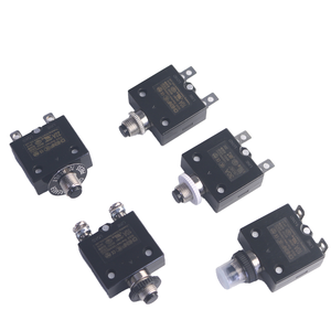 CHENF 20 Amps Thermal <strong>Circuit</strong> <strong>Breaker</strong> S11 Series 125-250V <strong>AC</strong> 50V DC Push Button Manual <strong>Reset</strong> 20A Thermal Overload Protector - Product Image 1