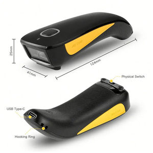 Factory Direct High Speed Portable C750 3 in 1 Mini QR <strong>Code</strong> Reader 2d Blue Tooth Barcode Scanner - Product Image 2