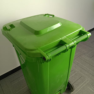 100L/120L/240L/360L/660L/1100L plastik çöp kutusu Wheelie bin çöp tenekesi geri dönüşüm çöp konteyneri açık çöp kutusu - Product Image 2
