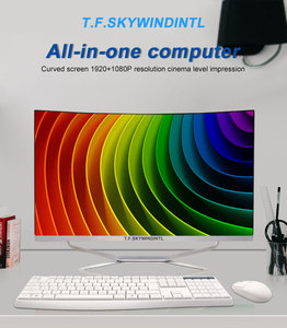 Computadora curva todo en uno 16GB Ram 512 GB SSD Core I7 I5 I3 procesador de escritorio todo en una PC para supermercado - Product Image 2