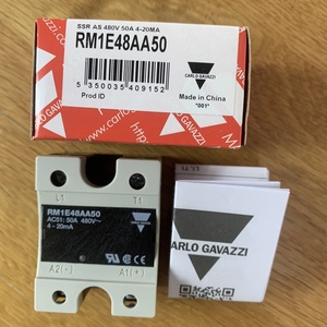 Brand New and Original Single Phase <strong>Solid</strong> State Relay RM1E48AA50 with Phase Angle <strong>Control</strong> 4-20MA Encoders <strong>Product</strong> Category - Product Image 1