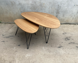 Juego de mesa de centro de madera para sala de estar, multifuncional, cuadrado, pequeño, para apartamento, gran oferta - Product Image 4
