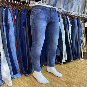 Yeni karışık yıkama uzun ucuz günlük sıska Fit uzun düz sıcak satmak yüksek kalite stokta erkekler kot pantolon kullanılır