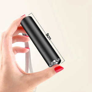 Aluminum Mini <strong>Led</strong> Pen Flashlight Torch Flash Light Long Range with 18650 Battery 4 Light Modes - Product Image 3