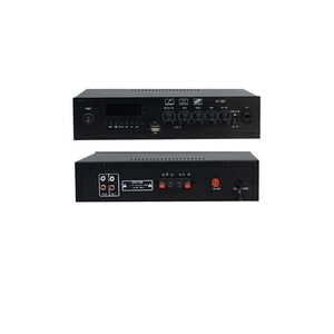 USB sd卡蓝牙调频记录功能12V DC输出公共广播系统功率放大器 - Product Image 1