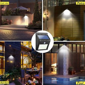 Уличный свет с датчиком движения на солнечной батарее/100LED/72LED - Product Image 6